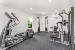 Guest-only fitness center